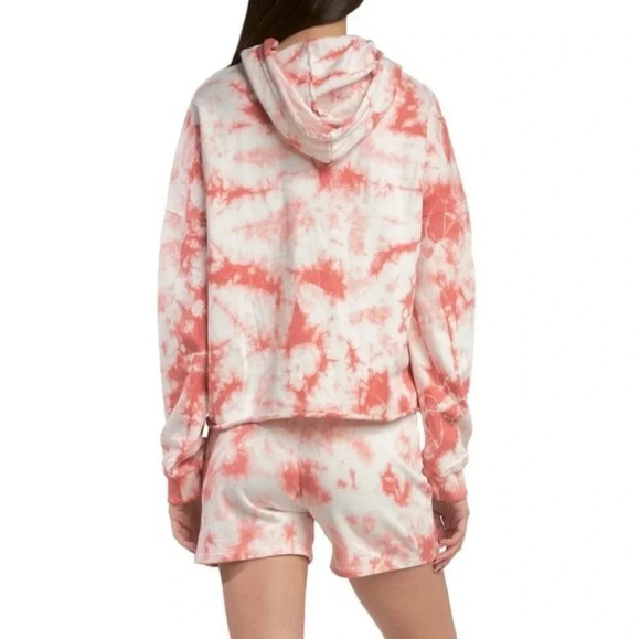 NWT Elan Pink Tie Dye Hoodie Sweatshirt M - Picture 6 of 10